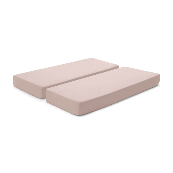 Fitted Sheet – Split King (2pcs Single/ Long single) - Dusty Pink