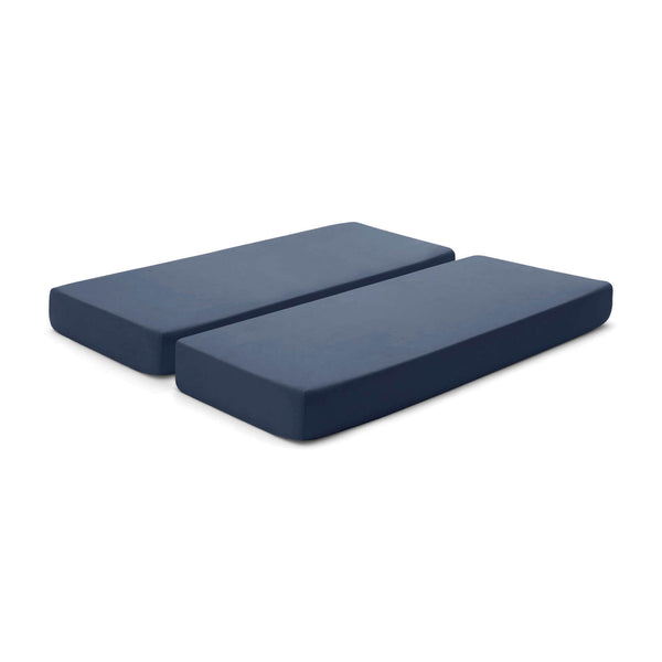 Fitted Sheet – Split Queen (2pcs Small single) - Navy