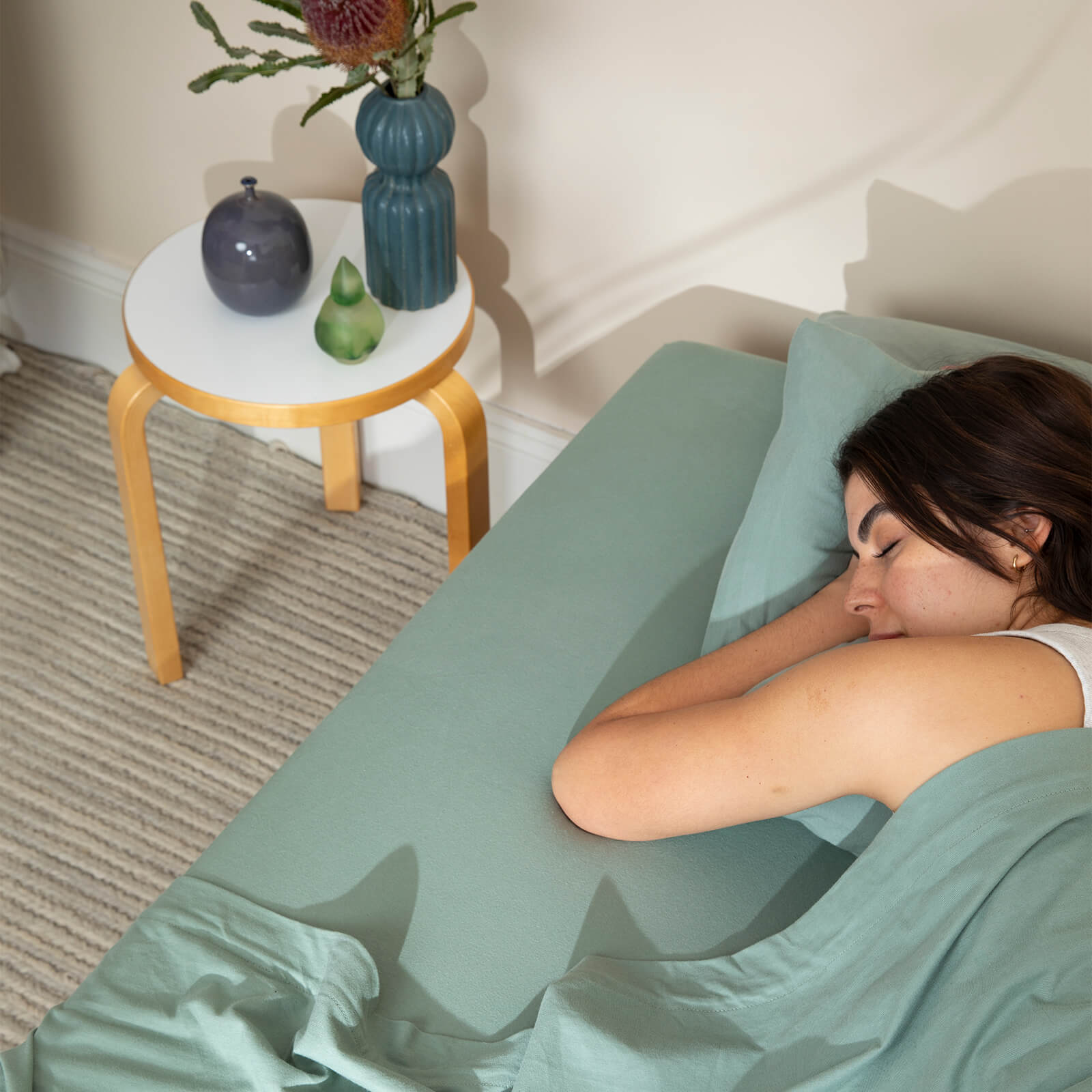 Stretch fitted sheets in Australia designed for comfort, soft breathable bedding that adapts to your adjustable bed mattress