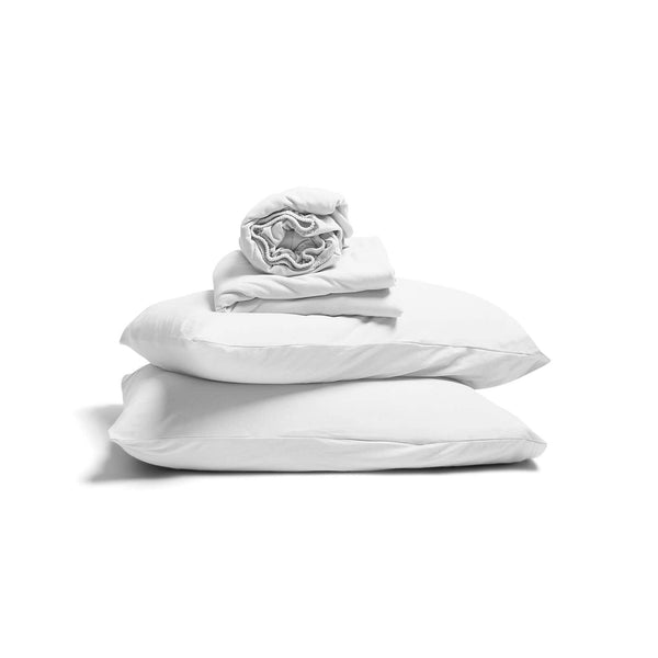 Sheet Set - Split King (2 pieces Single / Long Single) - White