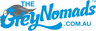 The Grey Nomads press logo